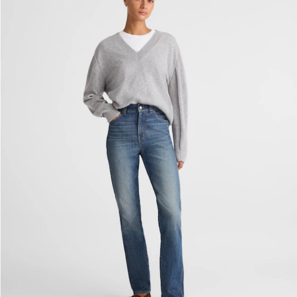 Madewell high rise Slim Boyfriend Women's Blue Jeans